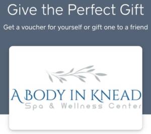 a body in knead gift card